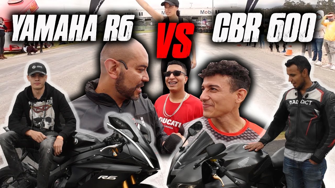 CBR600RR vs R6: Dos de las mejores motos deportivas frente a frente